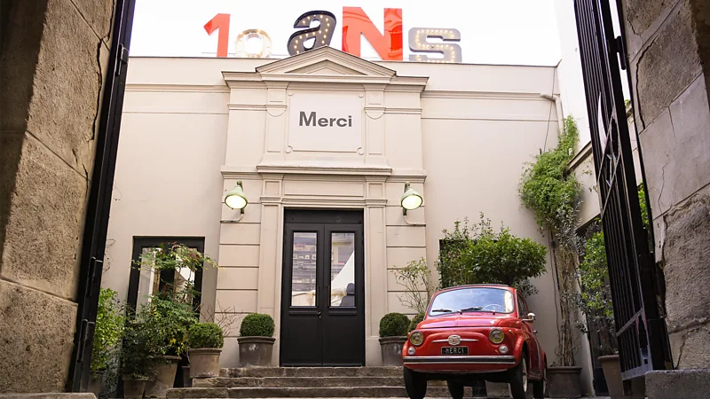 Paris is full of historic shopping galleries and arcades, but locals also love Merci in Le Marais, a modern take on the Parisian department store 