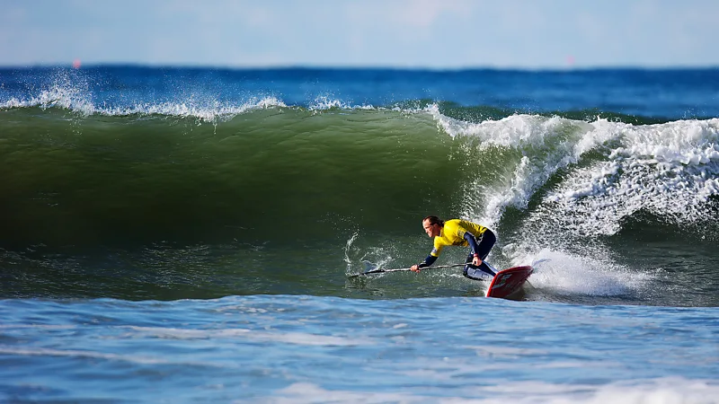 Today, the surfers and fishermen coexist peacefully in Cold Hawaii