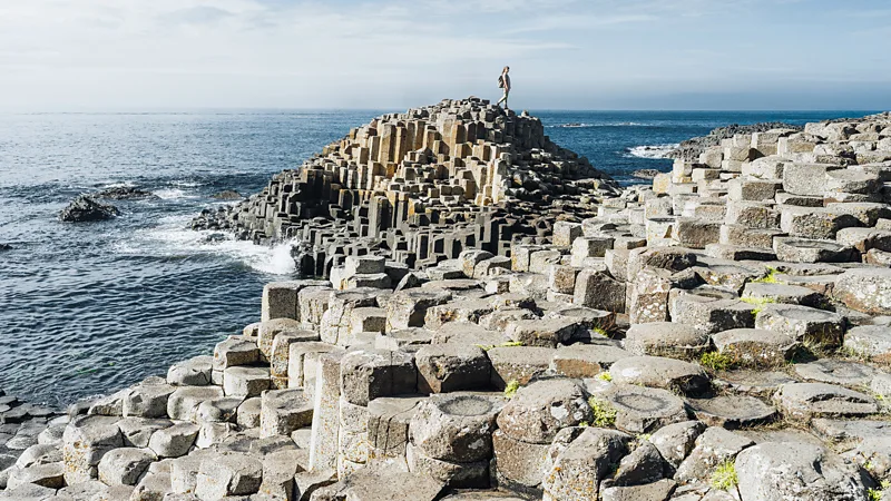 The Causeway Coastal Route along Ireland's northern edge takes in the iconic Giant's Causeway 